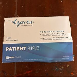 Aspira Dressing Kit 5 Pack 10/26